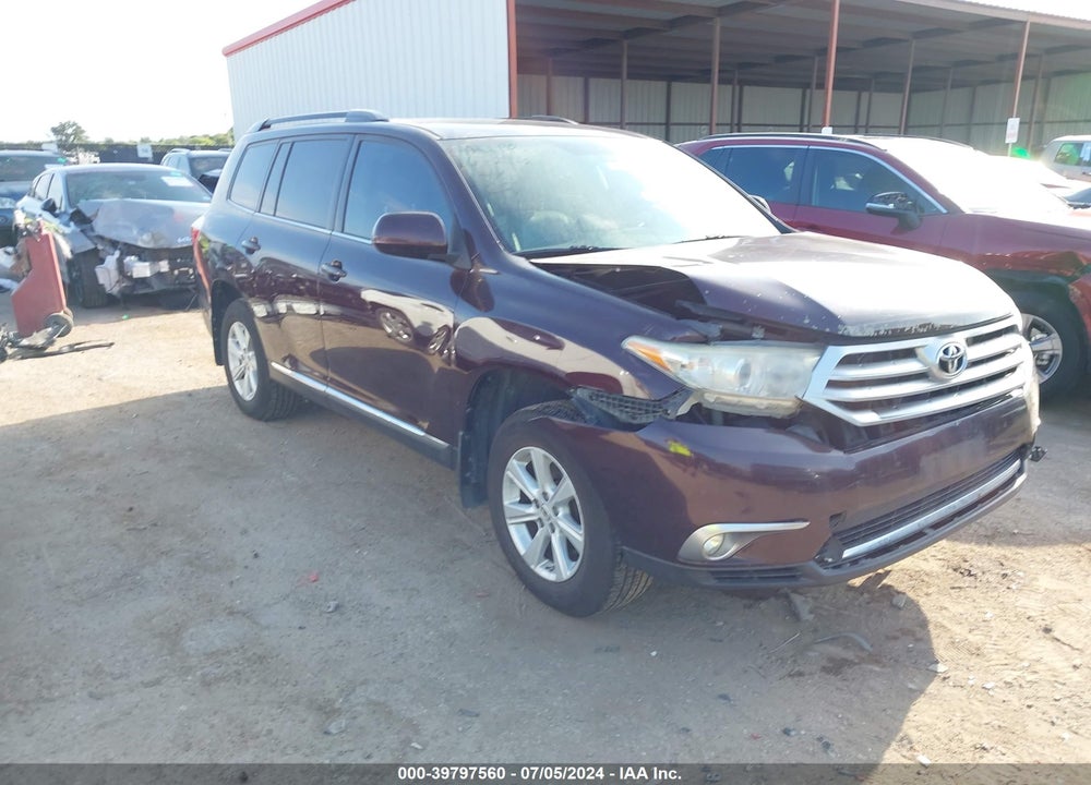 2012 TOYOTA HIGHLANDER VIN: 5TDZA3EH5CS017575