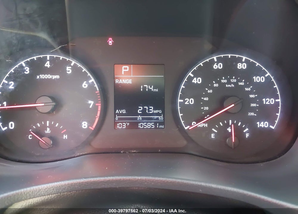 2019 HYUNDAI ACCENT SE VIN: 3KPC24A3XKE069098