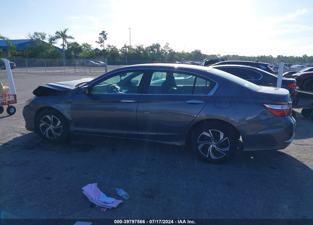 2017 HONDA ACCORD LX VIN: 1HGCR2F37HA018776