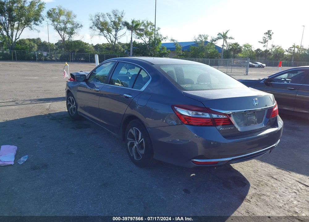 2017 HONDA ACCORD LX VIN: 1HGCR2F37HA018776