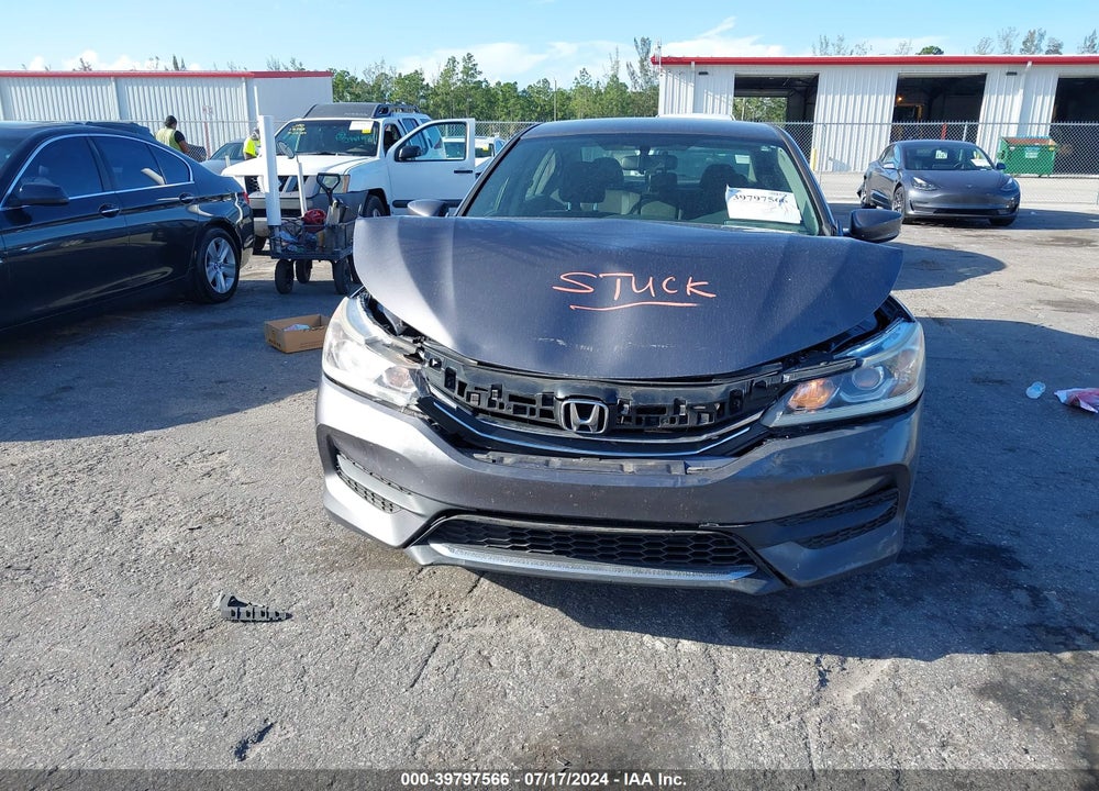 2017 HONDA ACCORD LX VIN: 1HGCR2F37HA018776