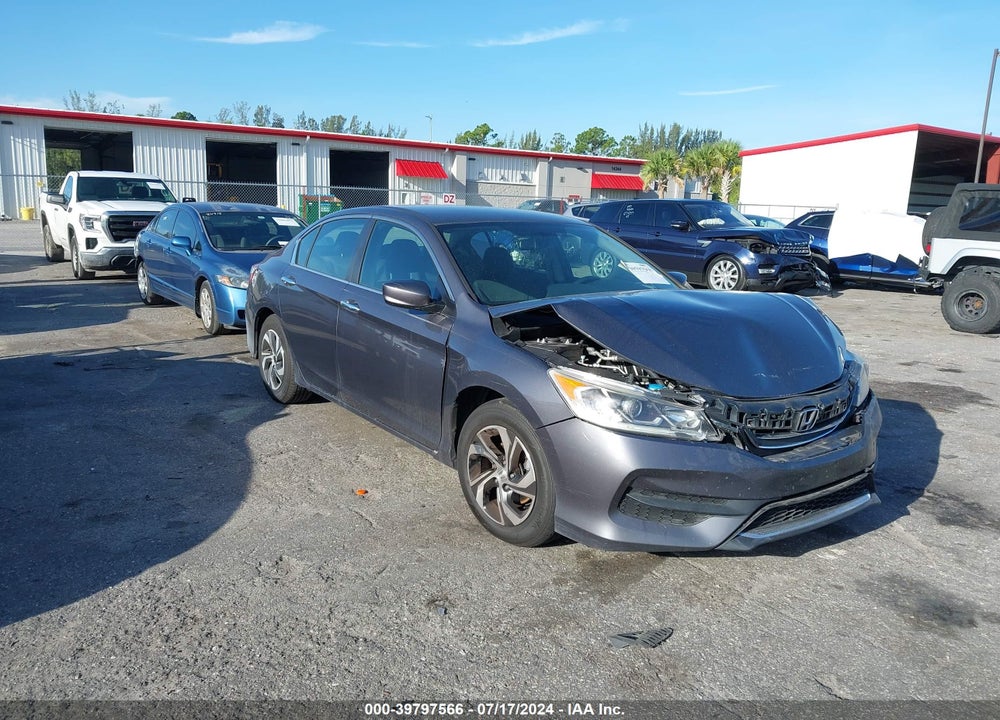 2017 HONDA ACCORD LX VIN: 1HGCR2F37HA018776