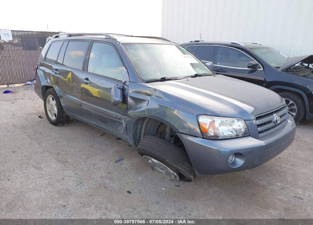 2004 TOYOTA HIGHLANDER LIMITED V6 VIN: JTEDP21AX40038188