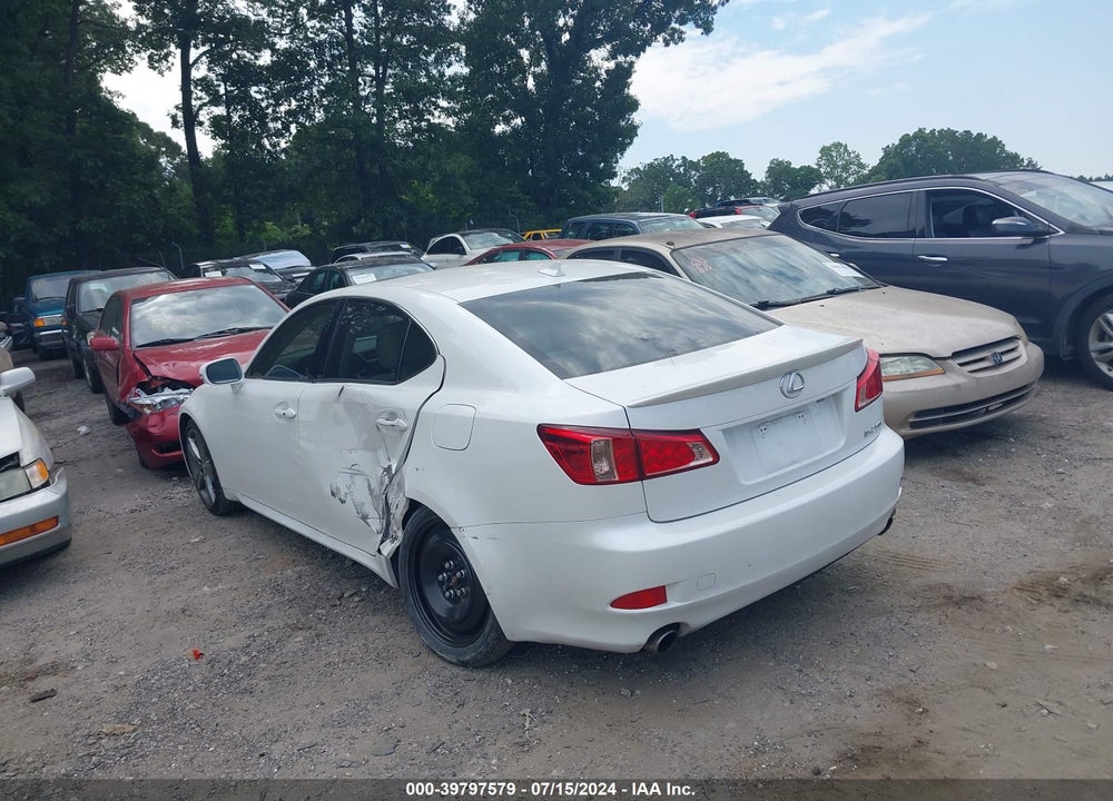 2013 LEXUS IS 250 VIN: JTHBF5C25D5191519