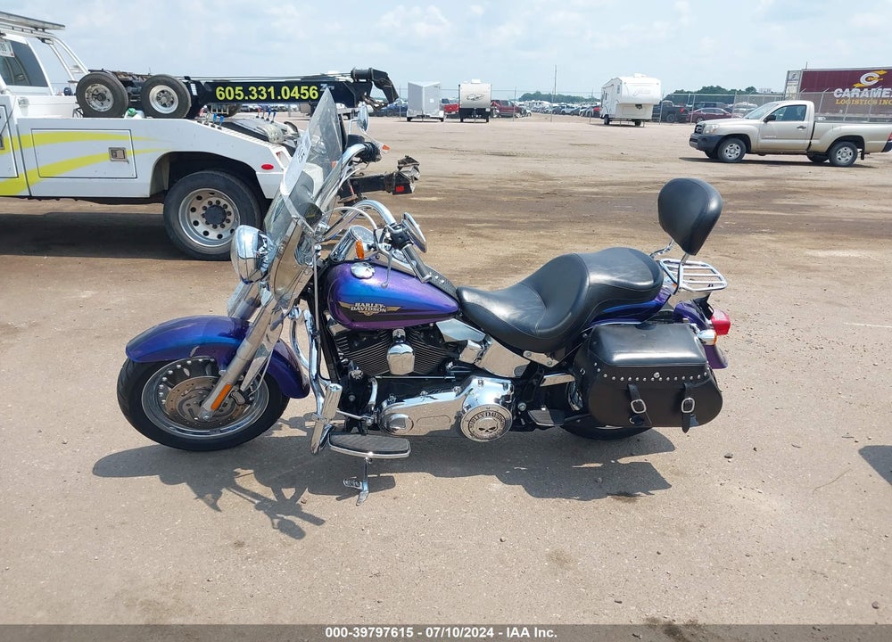 2010 HARLEY-DAVIDSON FLSTF VIN: 1HD1BX518AB042817