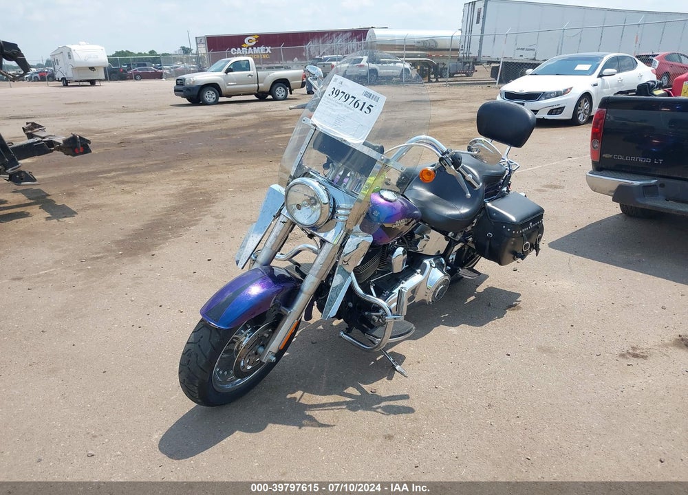 2010 HARLEY-DAVIDSON FLSTF VIN: 1HD1BX518AB042817