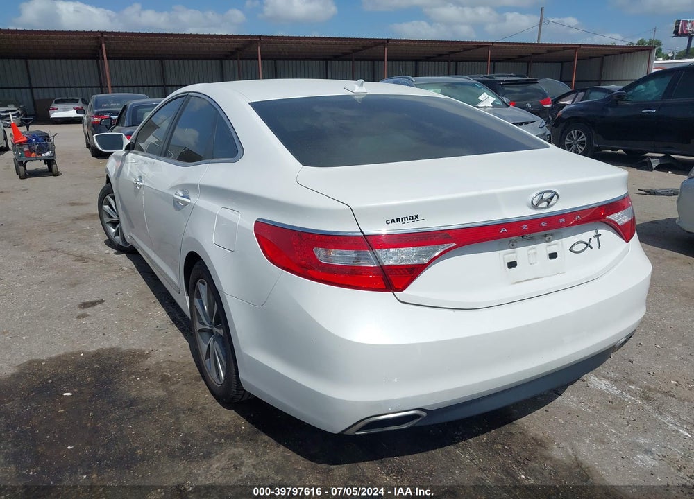 2015 HYUNDAI AZERA VIN: KMHFG4JG0FA448455