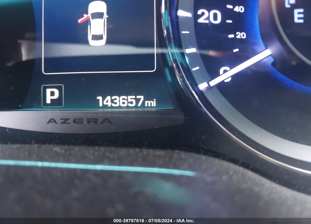 2015 HYUNDAI AZERA VIN: KMHFG4JG0FA448455