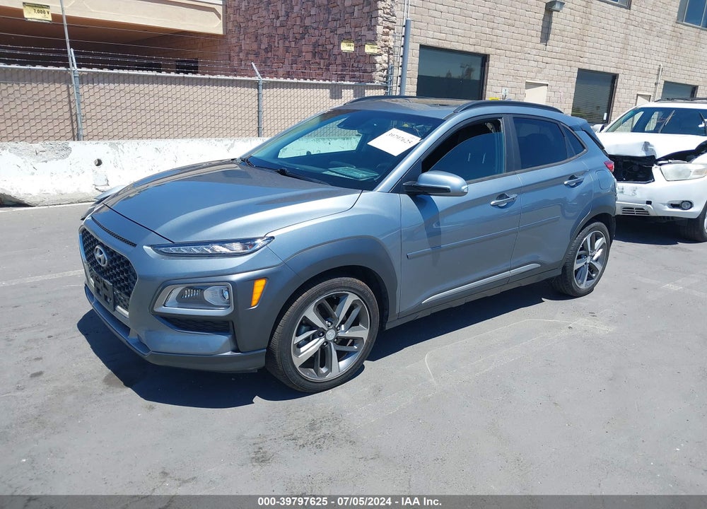 2020 HYUNDAI KONA LIMITED VIN: KM8K33A5XLU487180