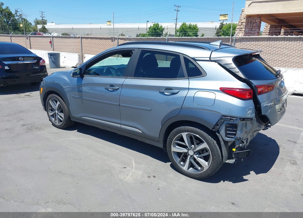 2020 HYUNDAI KONA LIMITED VIN: KM8K33A5XLU487180