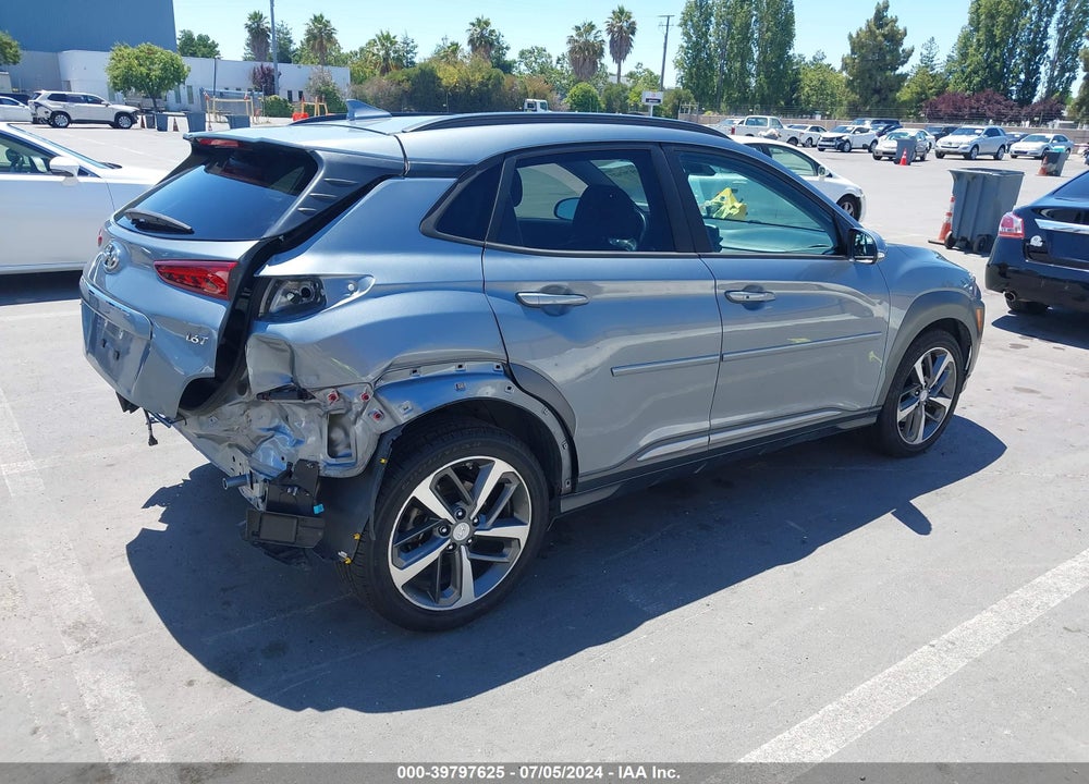 2020 HYUNDAI KONA LIMITED VIN: KM8K33A5XLU487180
