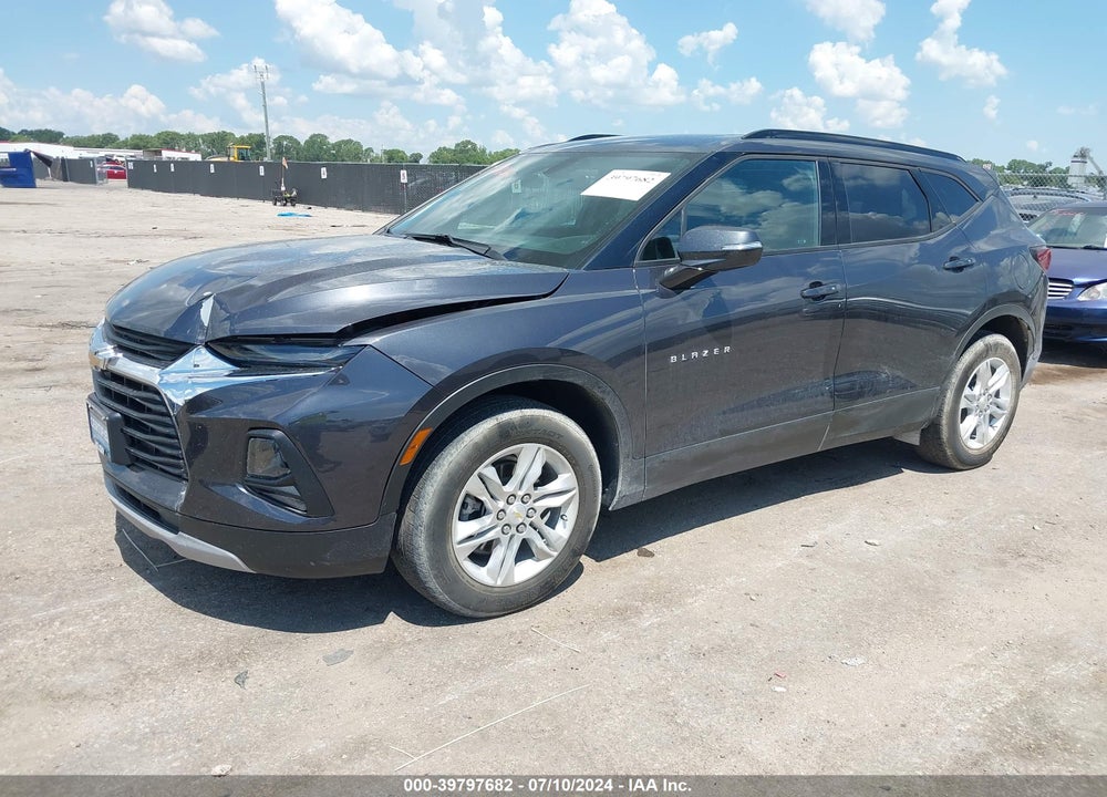 2021 CHEVROLET BLAZER FWD 1LT VIN: 3GNKBBRA8MS512797