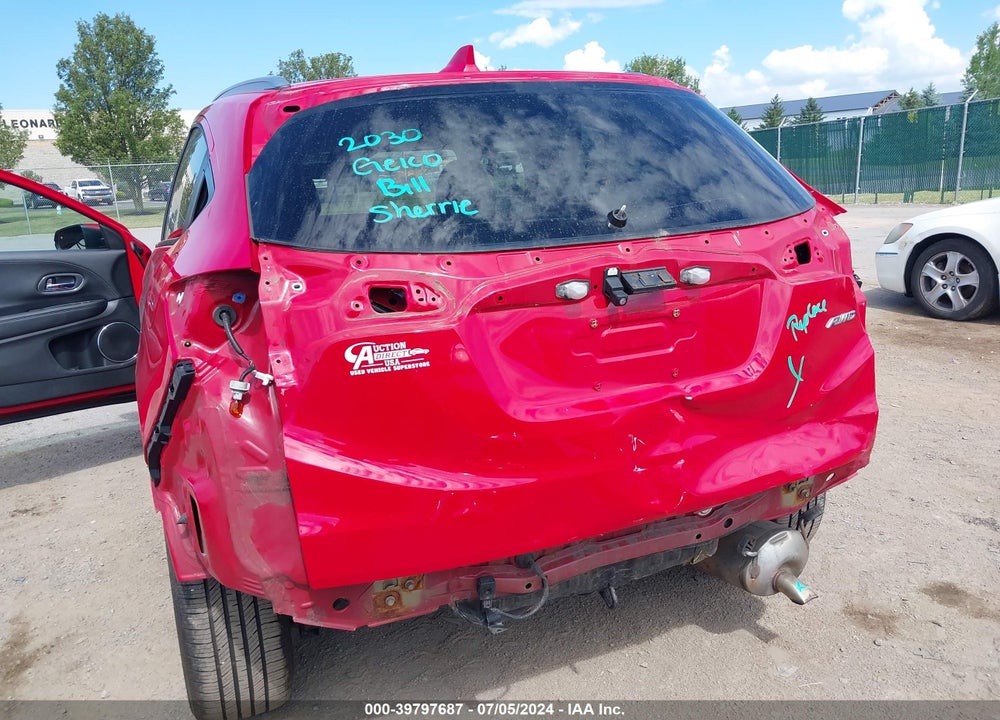 2017 HONDA HR-V EX-L VIN: 3CZRU6H72HM717793