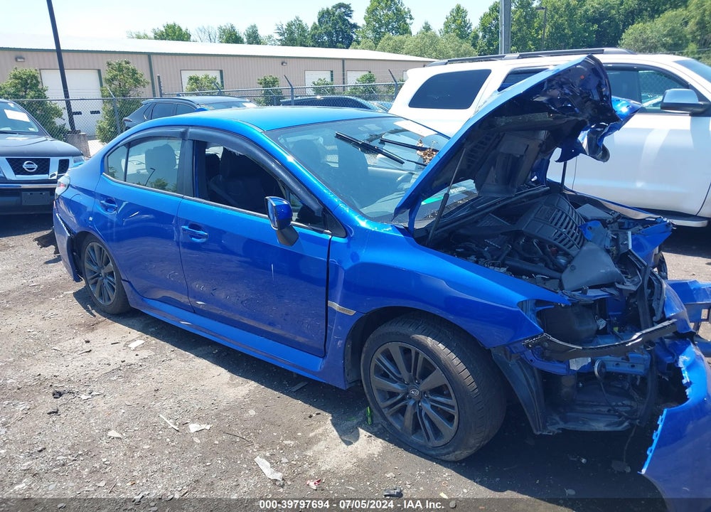 2021 SUBARU WRX VIN: JF1VA1A63M9805137