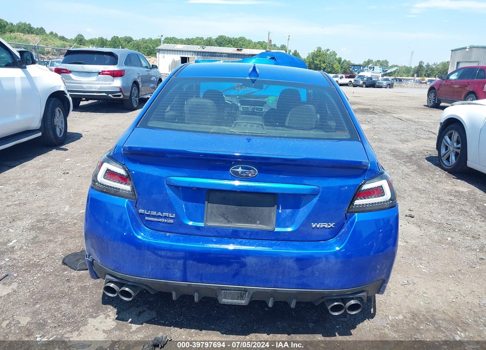 2021 SUBARU WRX VIN: JF1VA1A63M9805137
