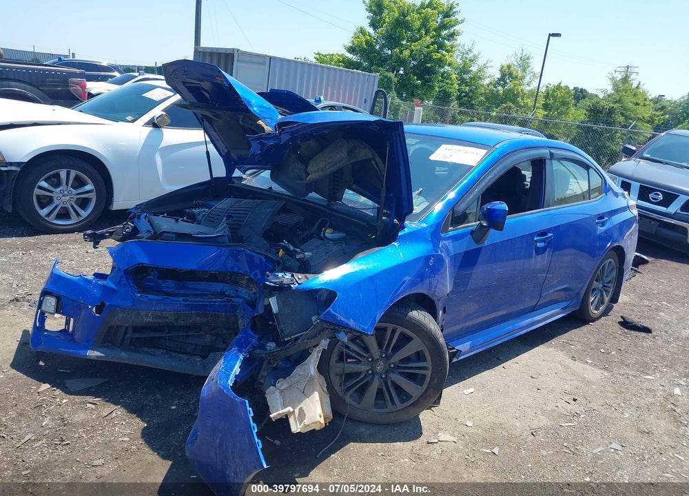 2021 SUBARU WRX VIN: JF1VA1A63M9805137