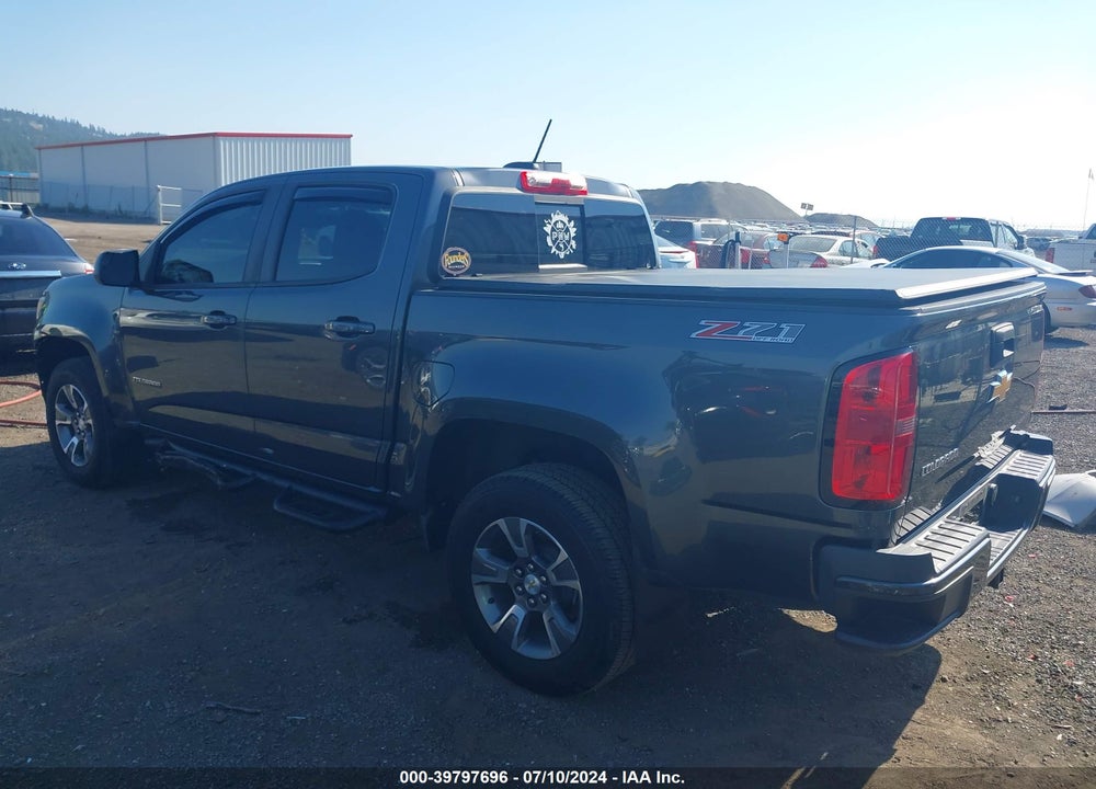 2016 CHEVROLET COLORADO Z71 VIN: 1GCGTDE32G1240543