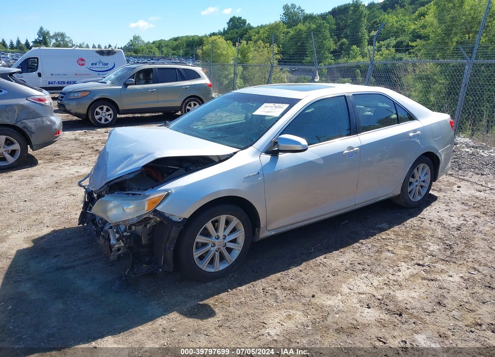 2014 TOYOTA CAMRY HYBRID XLE VIN: 4T1BD1FK0EU099541