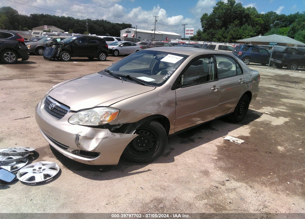 2008 TOYOTA COROLLA LE VIN: 1NXBR32E38Z008134