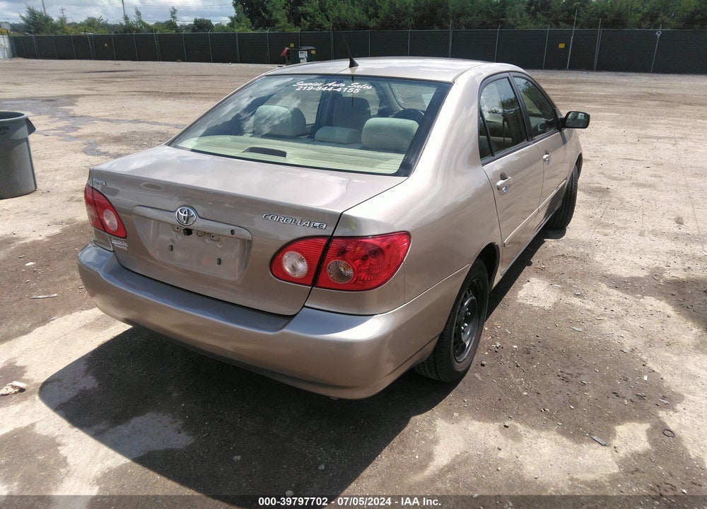 2008 TOYOTA COROLLA LE VIN: 1NXBR32E38Z008134