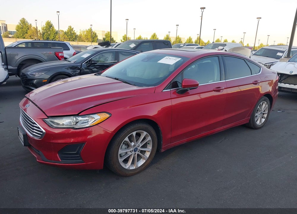2020 FORD FUSION HYBRID SE VIN: 3FA6P0LU5LR113134