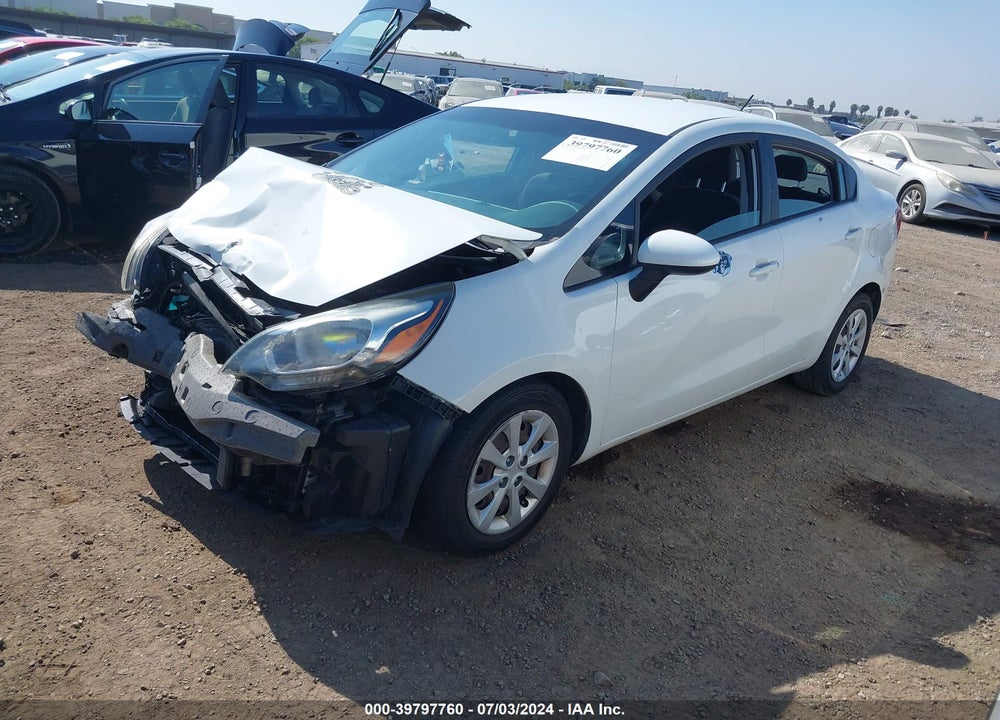 2013 KIA RIO LX VIN: KNADM4A30D6306590