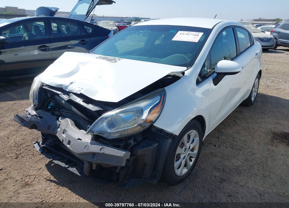 2013 KIA RIO LX VIN: KNADM4A30D6306590