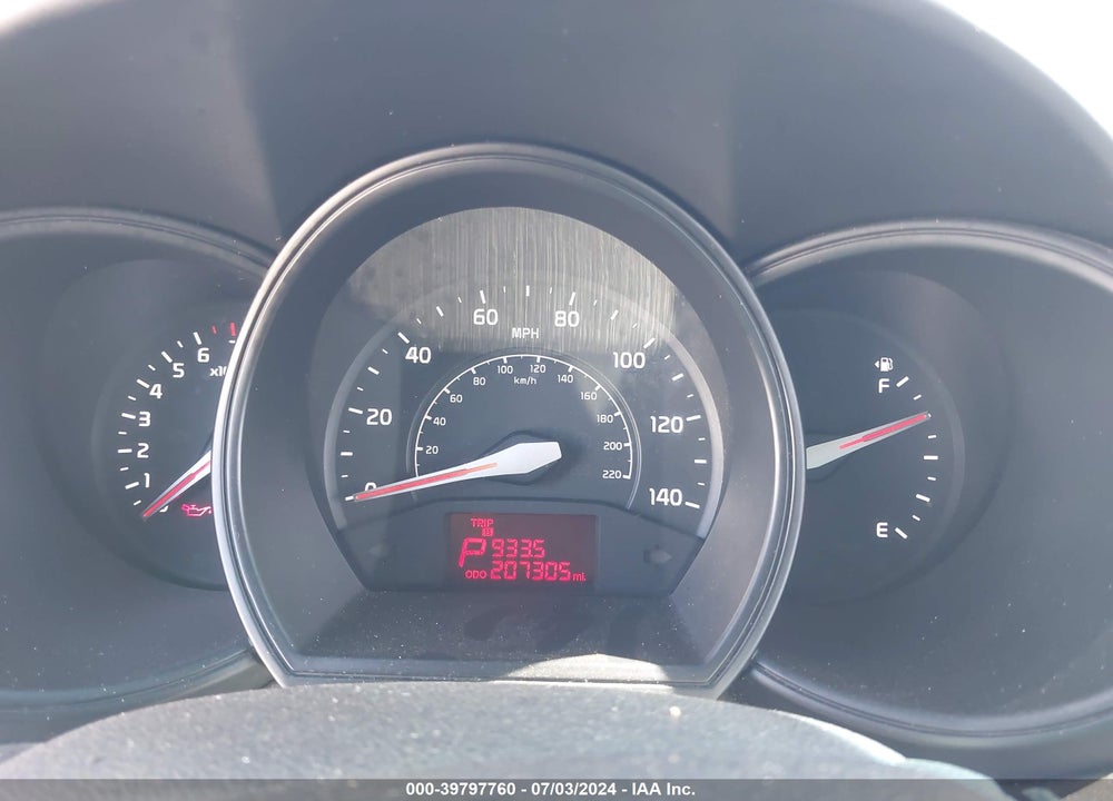 2013 KIA RIO LX VIN: KNADM4A30D6306590