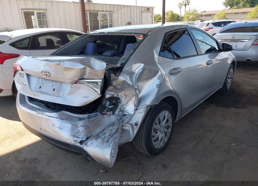 2017 TOYOTA COROLLA LE VIN: 5YFBURHE8HP670429