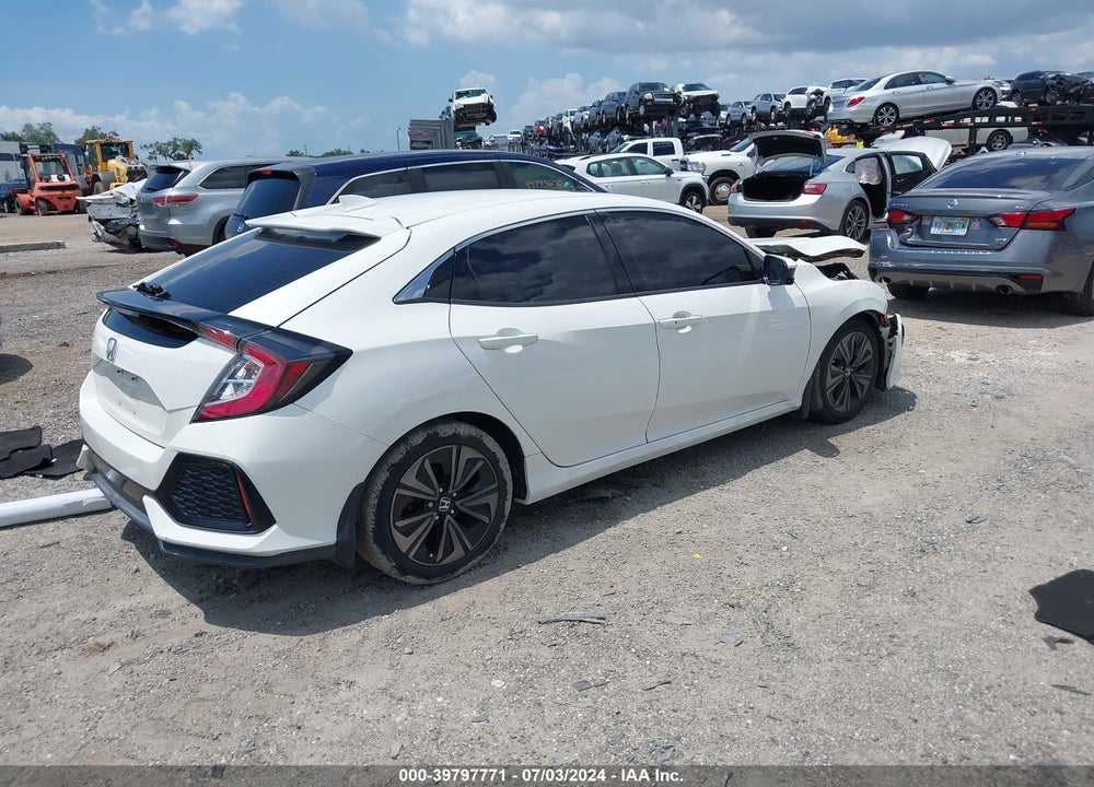 2017 HONDA CIVIC EX VIN: SHHFK7H54HU234649