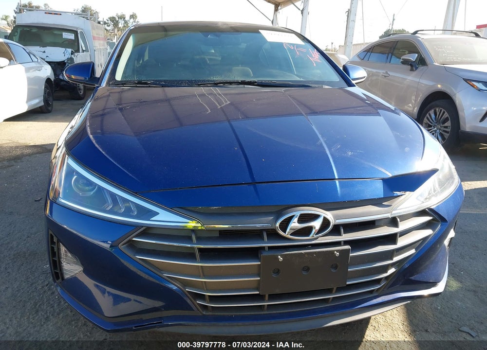 2020 HYUNDAI ELANTRA SEL VIN: 5NPD84LF0LH551294