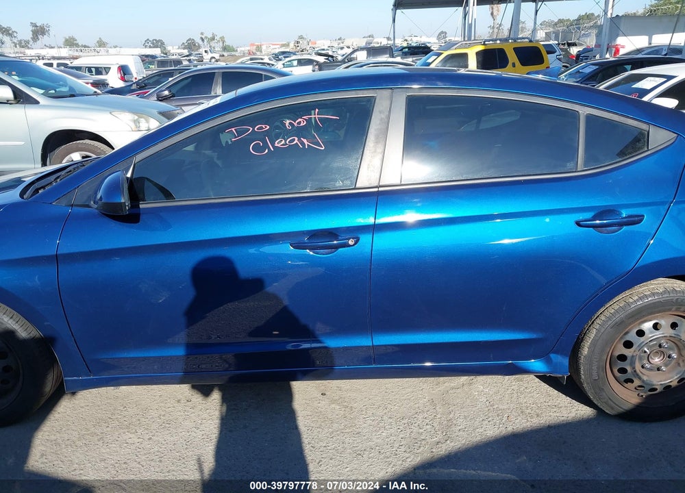 2020 HYUNDAI ELANTRA SEL VIN: 5NPD84LF0LH551294