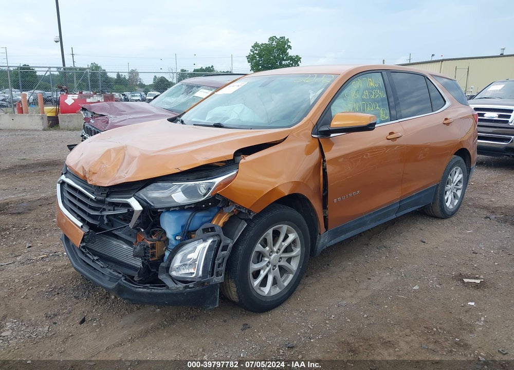 2018 CHEVROLET EQUINOX LT VIN: 2GNAXJEV3J6172212
