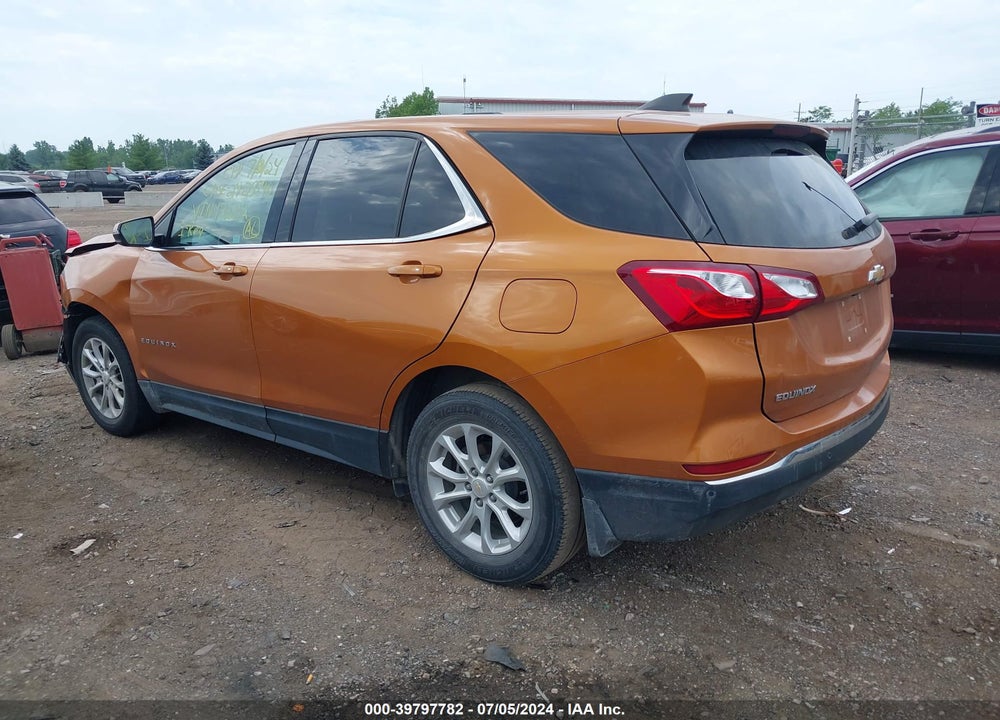 2018 CHEVROLET EQUINOX LT VIN: 2GNAXJEV3J6172212
