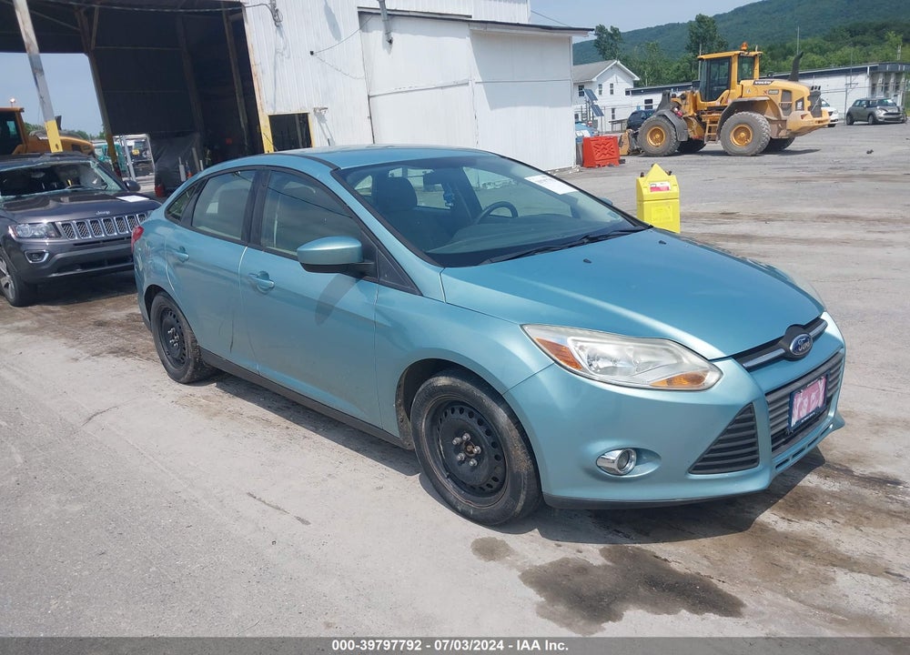 2012 FORD FOCUS SE VIN: 1FAHP3F2XCL471607