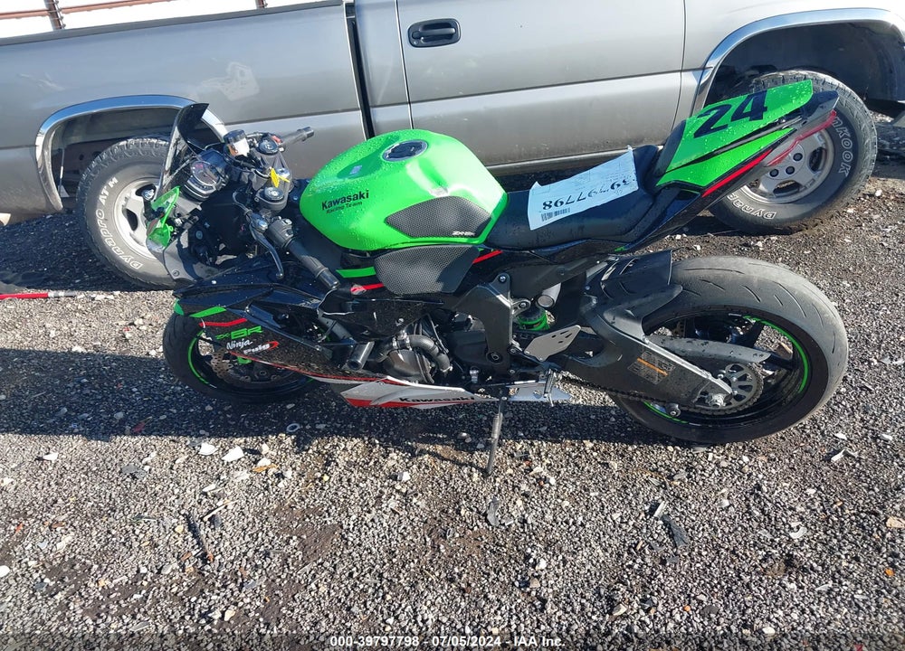 2022 KAWASAKI ZX636 K VIN: JKBZXJG16NA020705