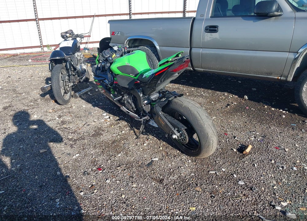 2022 KAWASAKI ZX636 K VIN: JKBZXJG16NA020705