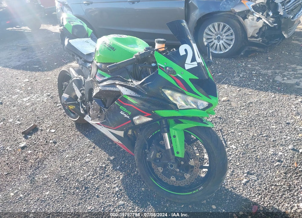 2022 KAWASAKI ZX636 K VIN: JKBZXJG16NA020705