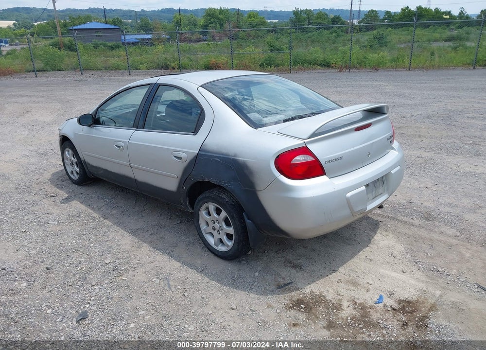 2004 DODGE NEON SXT VIN: 1B3ES56C94D501970