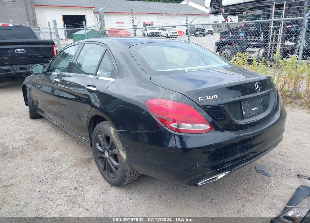 2017 MERCEDES-BENZ C 300 4MATIC/LUXURY 4MATIC/SPORT 4MATIC VIN: WDDWF4KB4HR224786