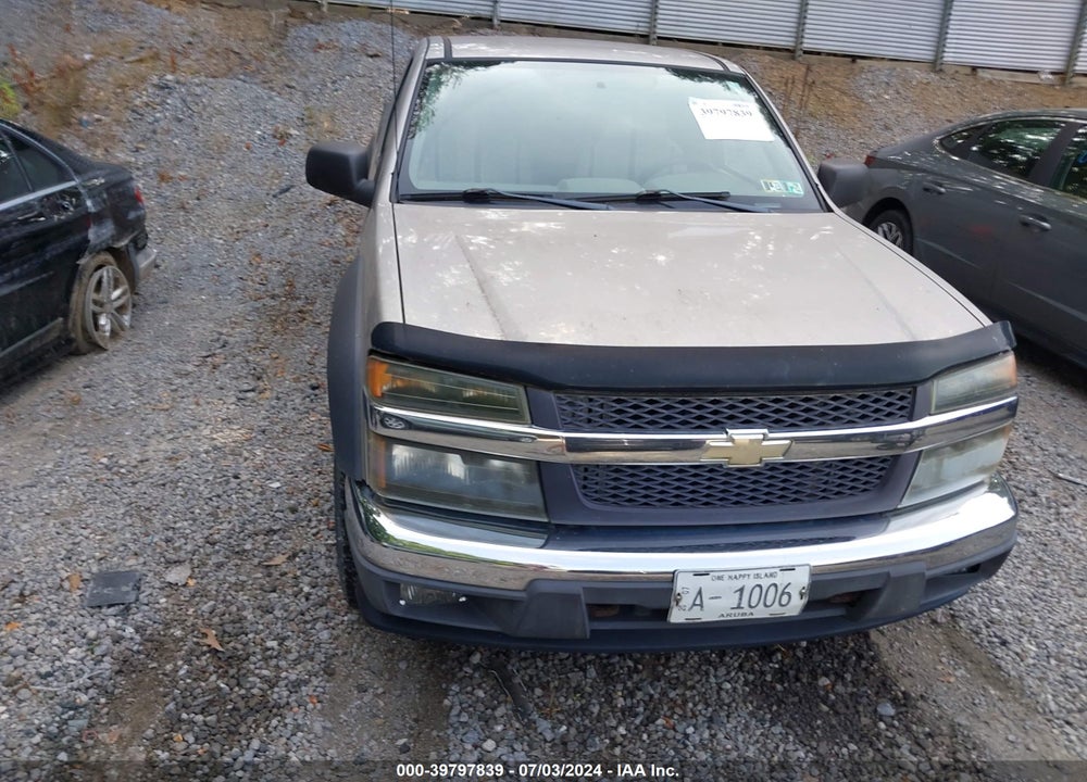 2005 CHEVROLET COLORADO VIN: 1GCDT196158104298