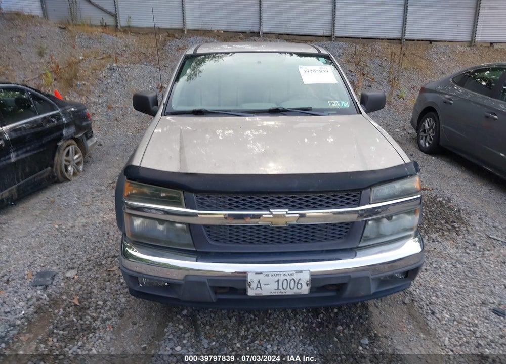 2005 CHEVROLET COLORADO VIN: 1GCDT196158104298