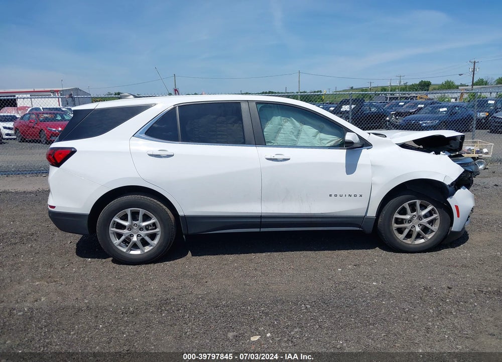 2022 CHEVROLET EQUINOX AWD LT VIN: 3GNAXUEV1NL120290