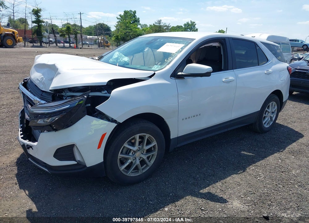 2022 CHEVROLET EQUINOX AWD LT VIN: 3GNAXUEV1NL120290