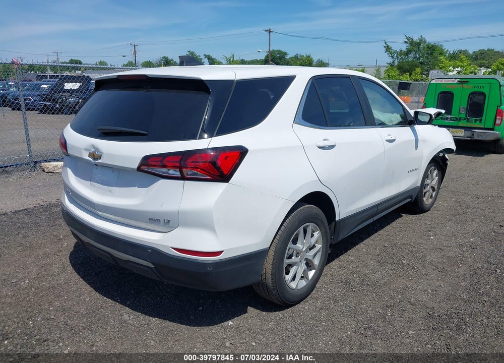 2022 CHEVROLET EQUINOX AWD LT VIN: 3GNAXUEV1NL120290
