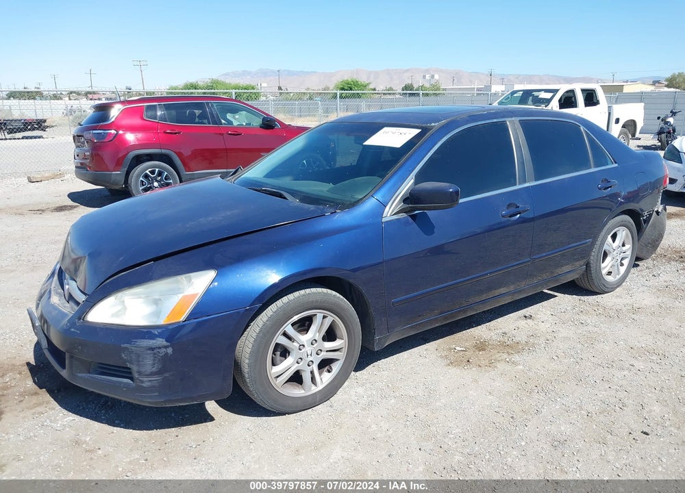 2007 HONDA ACCORD 2.4 EX VIN: 1HGCM56807A056098