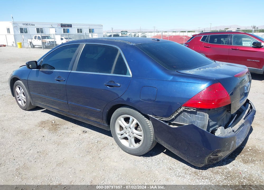 2007 HONDA ACCORD 2.4 EX VIN: 1HGCM56807A056098