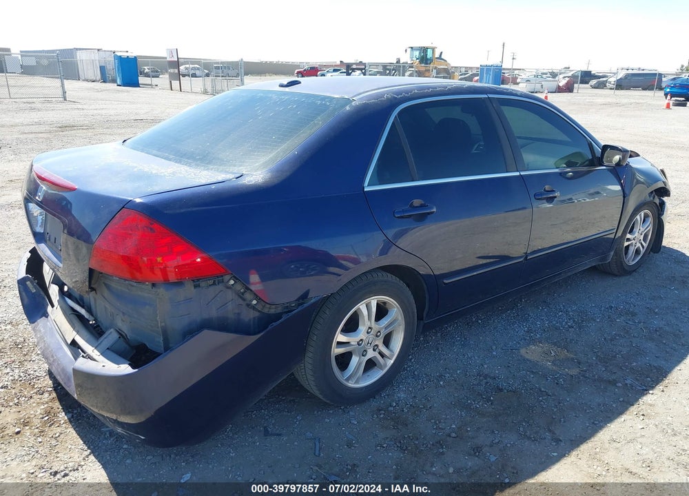 2007 HONDA ACCORD 2.4 EX VIN: 1HGCM56807A056098