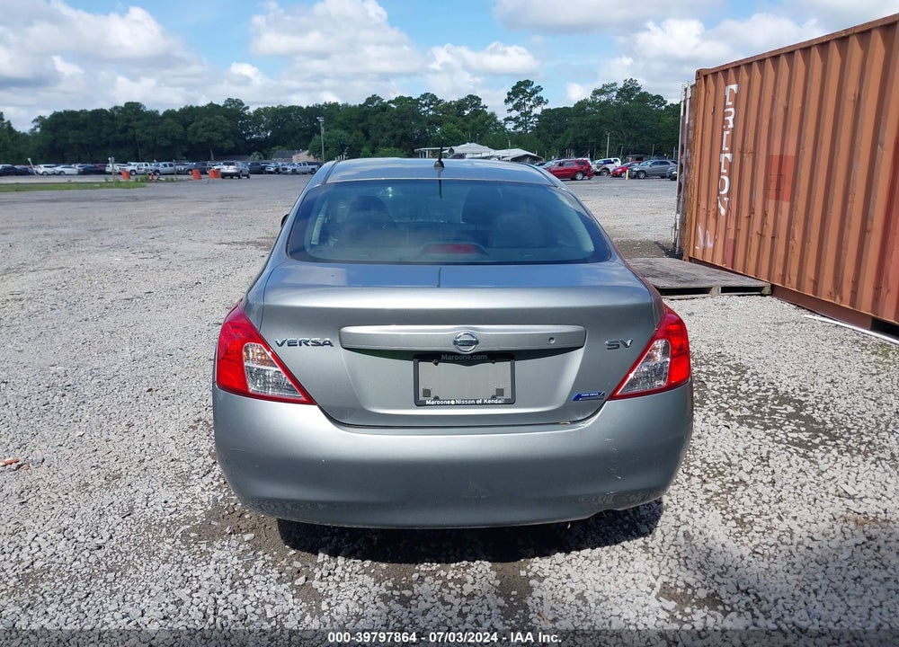 2012 NISSAN VERSA 1.6 SV VIN: 3N1CN7AP7CL856151