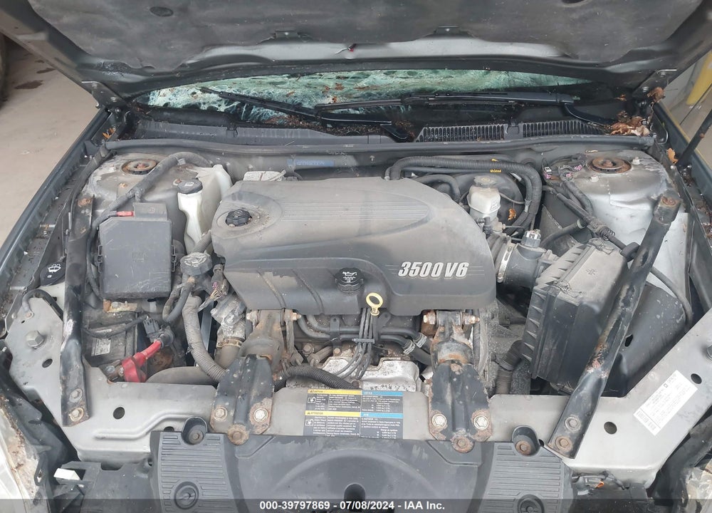 2008 CHEVROLET IMPALA LT VIN: 2G1WT58K881376149